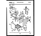 Frigidaire LCE852LL1 cabinet parts diagram