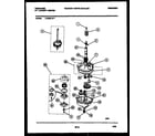Frigidaire LCE852LL1 transmission parts diagram
