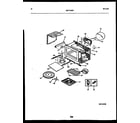 Frigidaire MCT1390P3 wrapper and body parts diagram