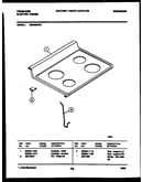 Cooktop parts