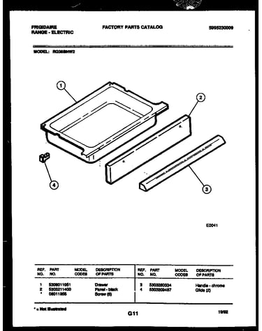 Drawer parts