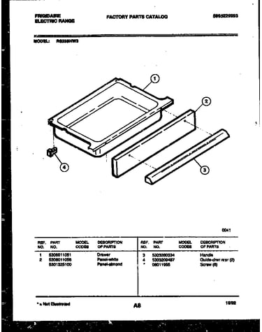 Drawer parts
