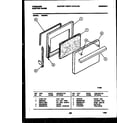 Frigidaire R30NL2 door parts diagram