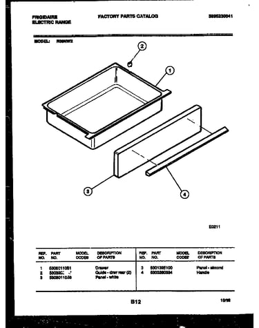 Drawer parts