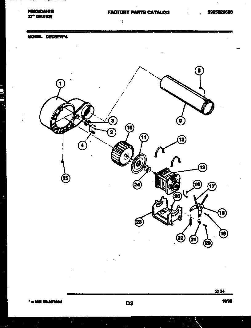 Blower and drive parts