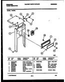 Front frame and control panel