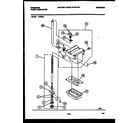Frigidaire TCU3D5 screw-power and ram assembly diagram