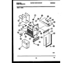 Frigidaire TCU3D5 latch and container assembly diagram