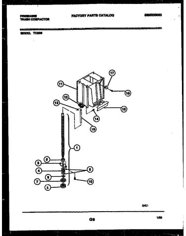 Screw-power and ram assembly