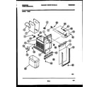 Frigidaire TC3D5 latch and container assembly diagram