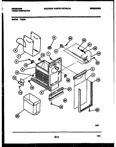 Latch and container assembly