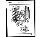 Frigidaire UF21NL4 system and electrical parts diagram