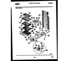 Frigidaire UFS19NL4 system and electrical parts diagram