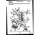 Frigidaire UFP19NL4 cabinet parts diagram