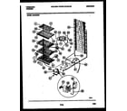 Frigidaire UFS16NW4 system and electrical parts diagram