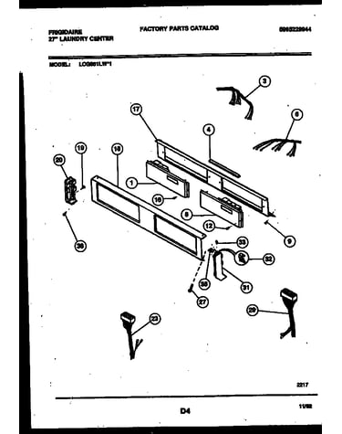Console and control parts