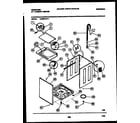 Frigidaire LCG851LL1 cabinet parts diagram