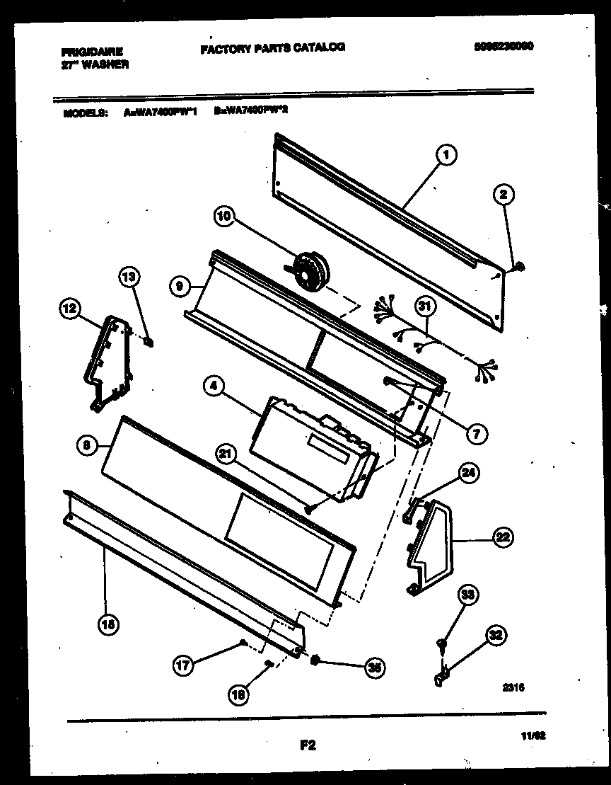 CONSOLE AND CONTROL PARTS