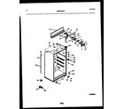 Universal/Multiflex (Frigidaire) MRT18CHCA0 cabinet parts diagram