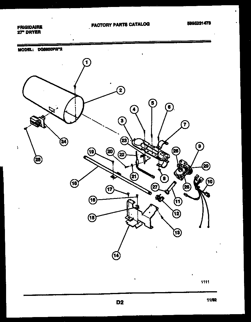 BURNER, IGNITER AND VALVE