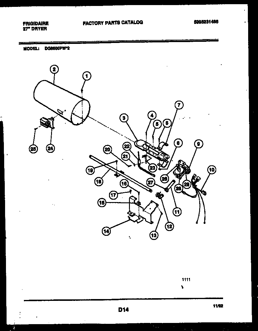 BURNER, IGNITER AND VALVE