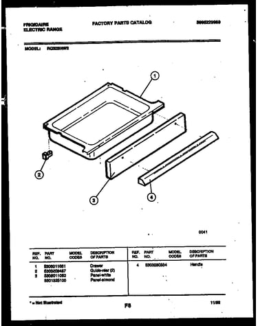 Drawer parts