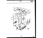 Frigidaire FRT22PRAD0 cabinet parts diagram