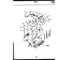 Frigidaire FRT22PRAW0 cabinet parts diagram