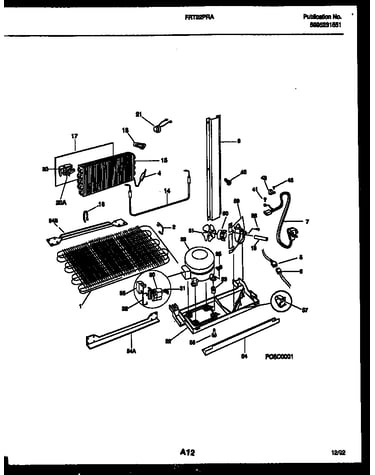 System and automatic defrost parts
