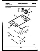 Cooktop and broiler parts