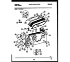Frigidaire FFC15M5AW1 chest freezer parts diagram