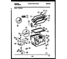 Frigidaire FFC07M4AW1 chest freezer parts diagram