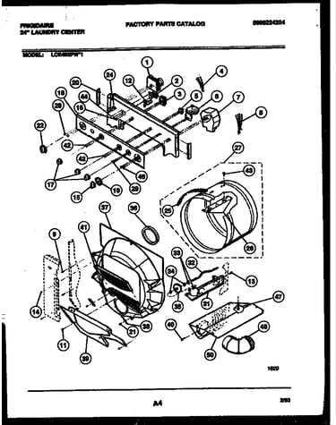 Console, controls and drum