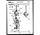 Frigidaire LCE462PL1 transmission parts diagram