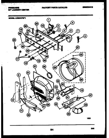 Console, controls and drum