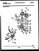 Motor and idler arm clutch