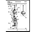 Frigidaire LCE441PW1 transmission parts diagram