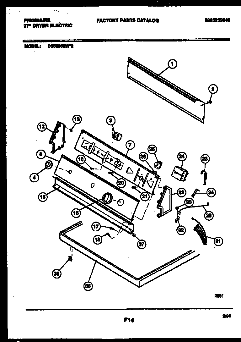 Console and control parts