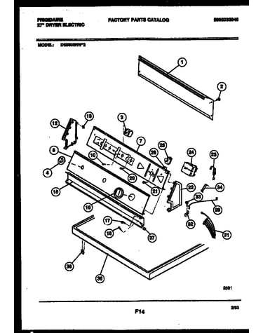 Console and control parts