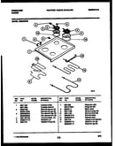 Cooktop and broiler parts