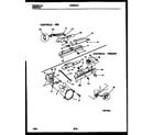 Universal/Multiflex (Frigidaire) MRS22HRAD2 refrigerator control assembly, damper control assembly and f diagram
