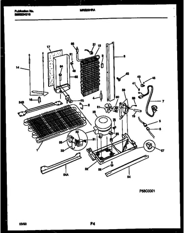 System and automatic defrost parts