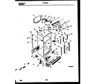 Frigidaire FRT22QRAW1 cabinet parts diagram