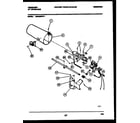Frigidaire DG6420RW3 burner, igniter and valve diagram