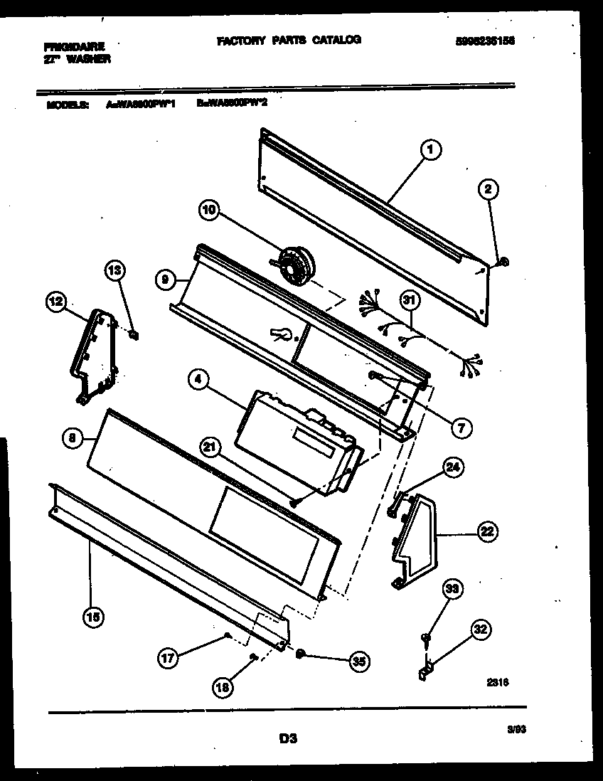 Console and control parts