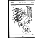 Frigidaire FFU09M3AW1 system and electrical parts diagram