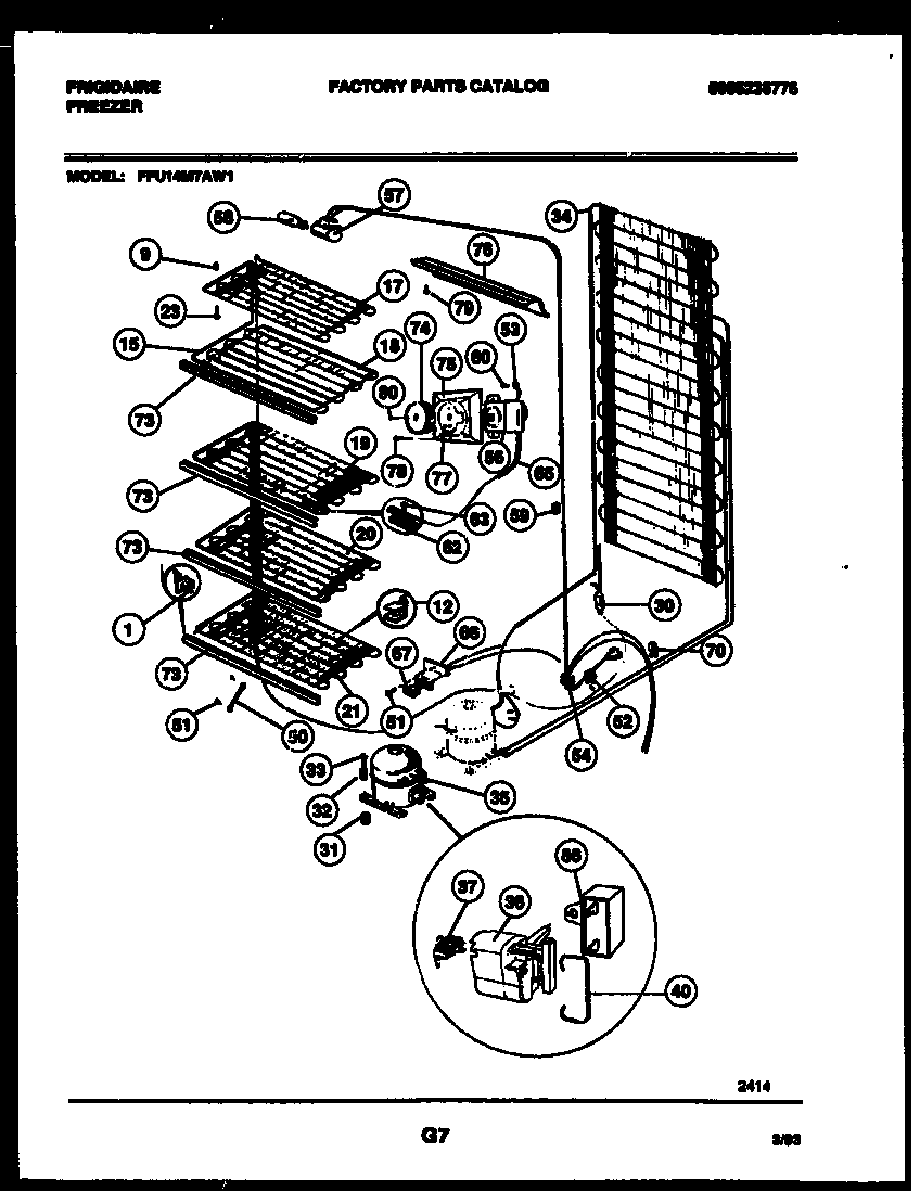 System and electrical parts