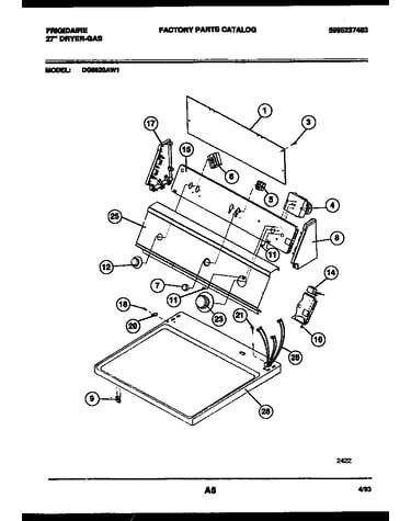 Console and control parts