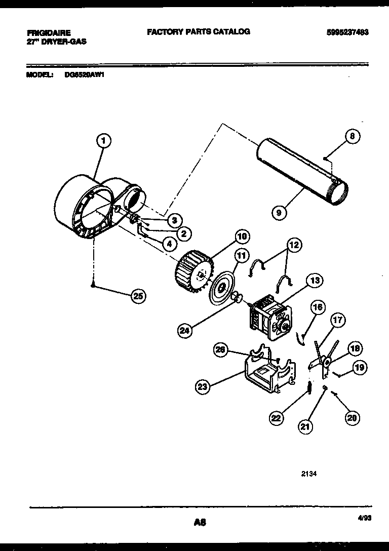Blower and drive parts