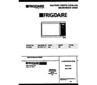 Frigidaire MCT1370P4 front cover diagram